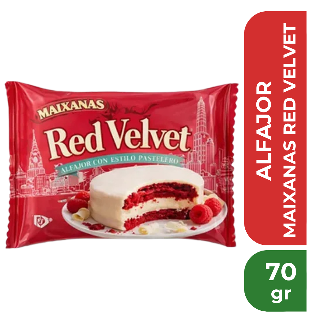 MAIXANAS ALFAJOR RED VELVET 70gr