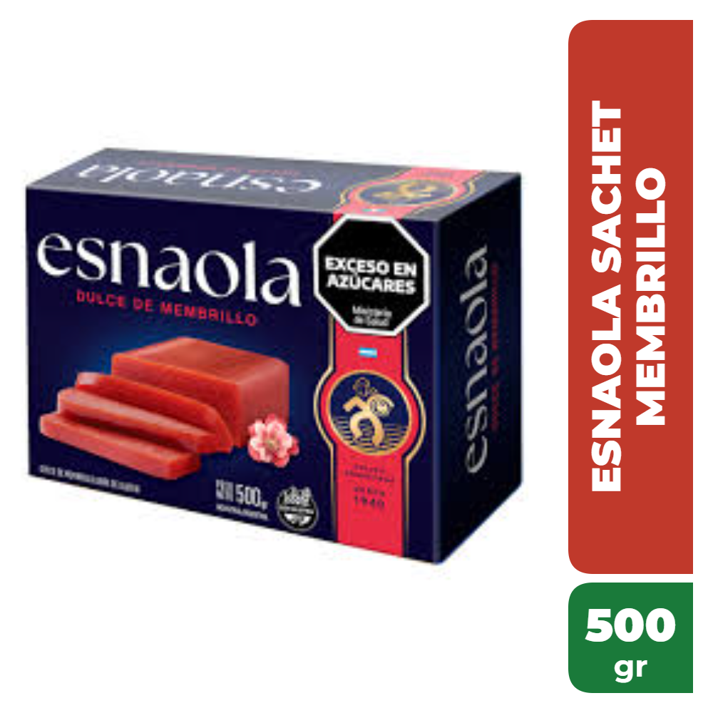 ESNAOLA SACHET DULCE MEMBRILLO 500gr