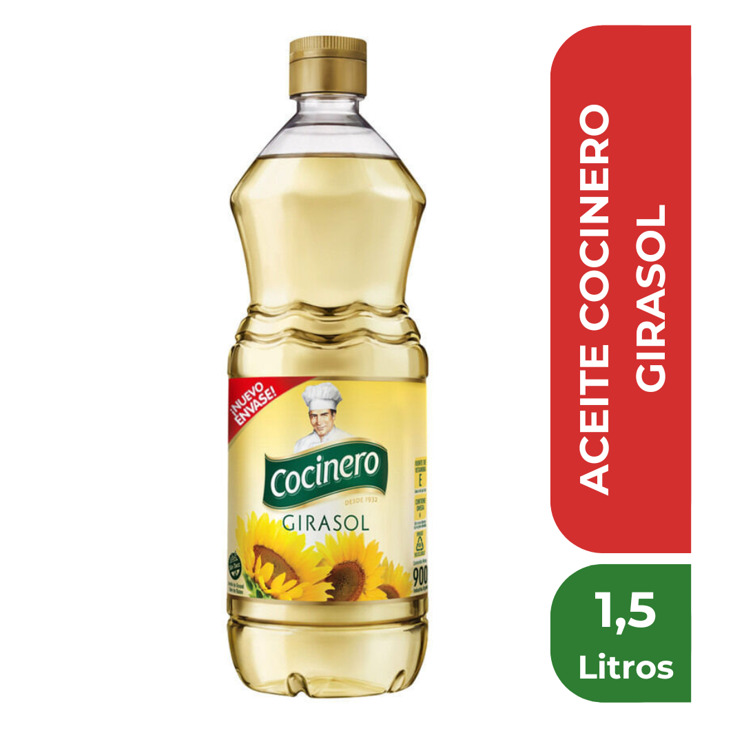 ACEITE COCINERO GIRASOL 1,5L