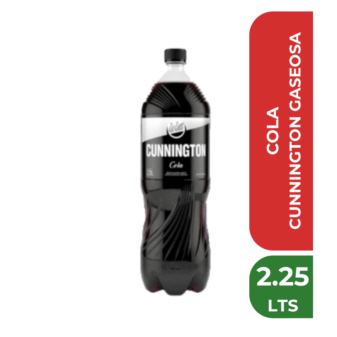 CUNNINGTON GASEOSA 2.25 LTS COLA