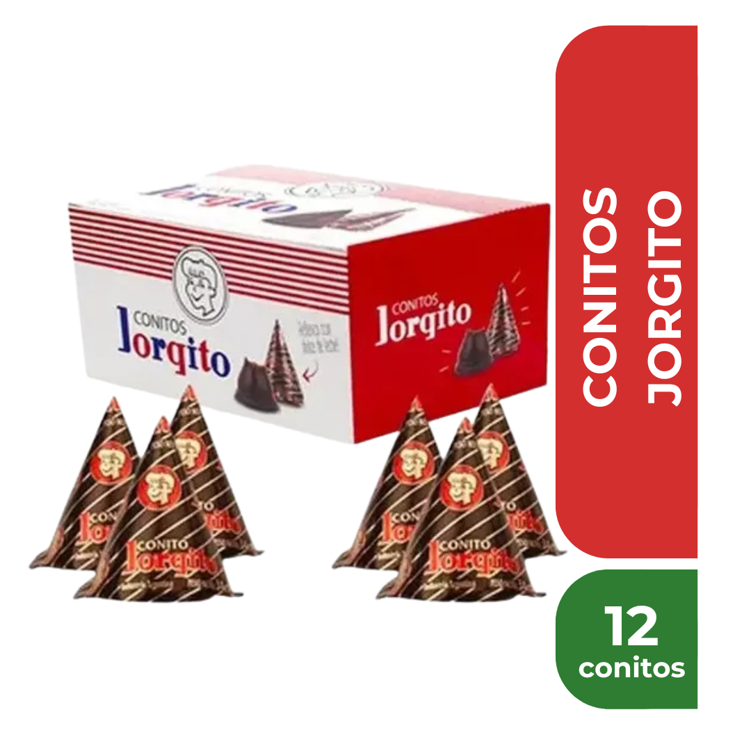 JORGITO CONITOS ESTUCHE x12 conitos