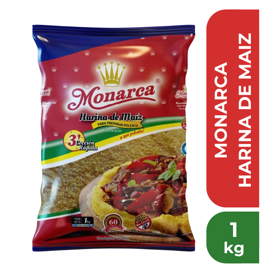 MONARCA HARINA DE MAIZ 1kg