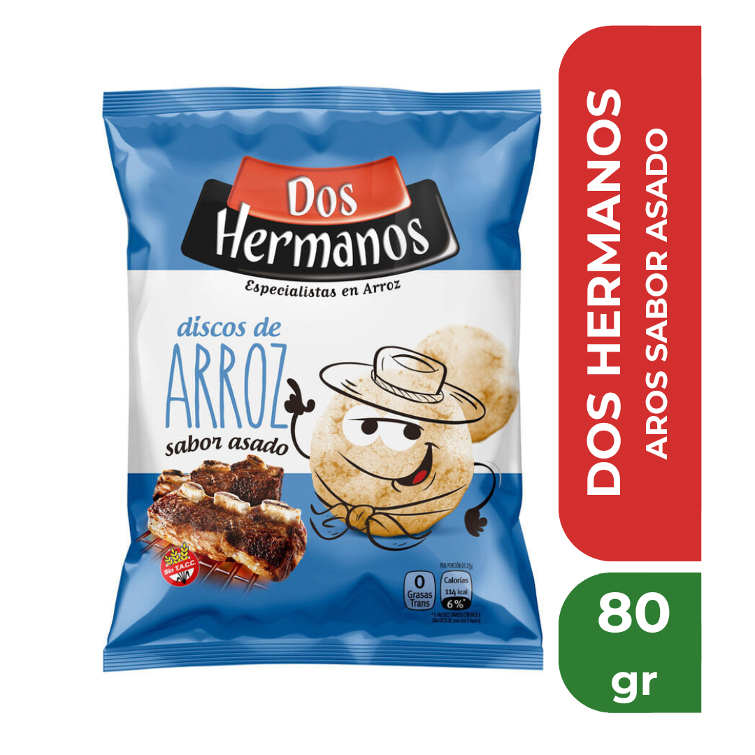 DOS HERMANOS SNACK ASADO 80gr