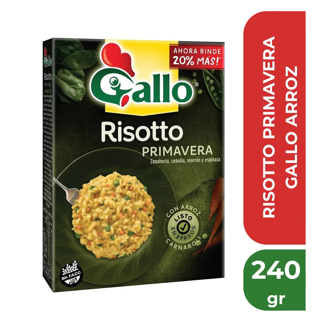GALLO ARROZ RISOTTO PRIMAVERA 240gr