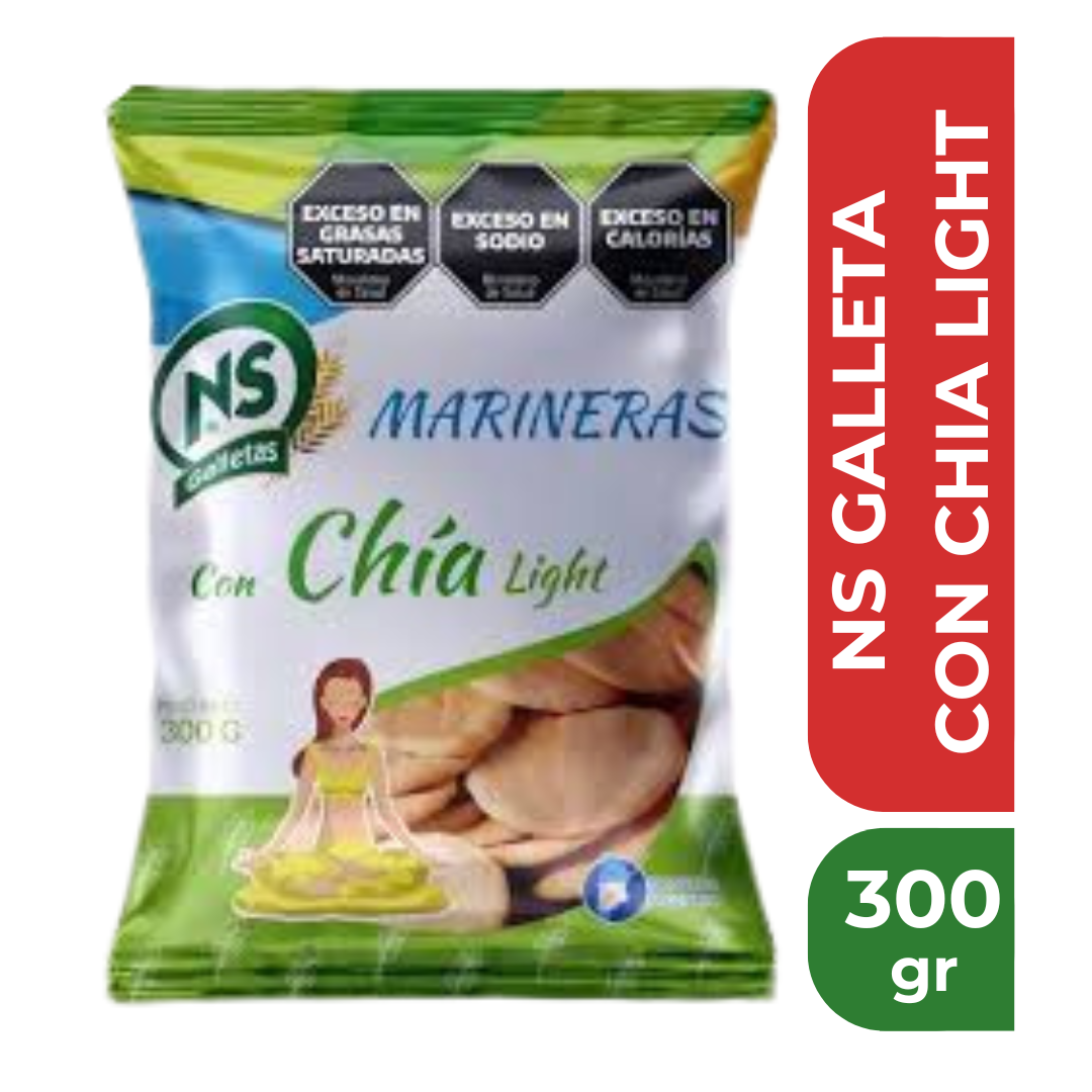 NS GALLETA CON CHIA LIGHT 300gr