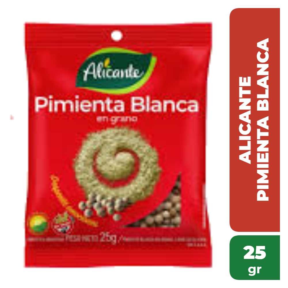 ALICANTE PIMIENTA BLANCA 25gr