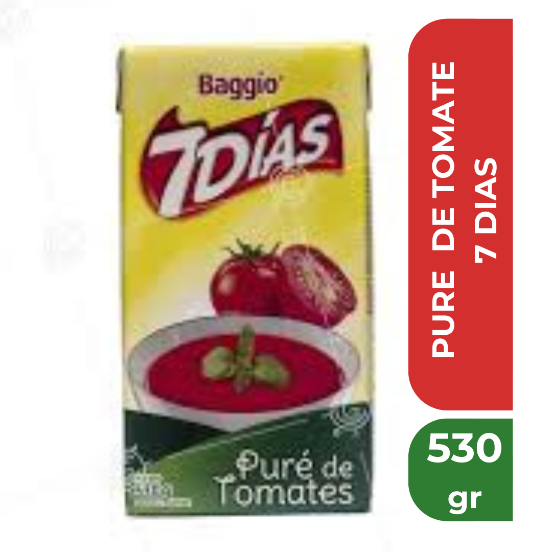 7 DIAS PURE DE TOMATE 530gr