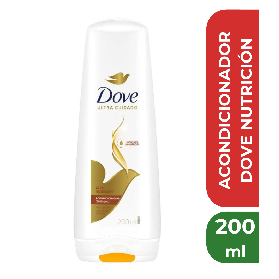 DOVE ACONDICIONADOR NUTRICION 200ml