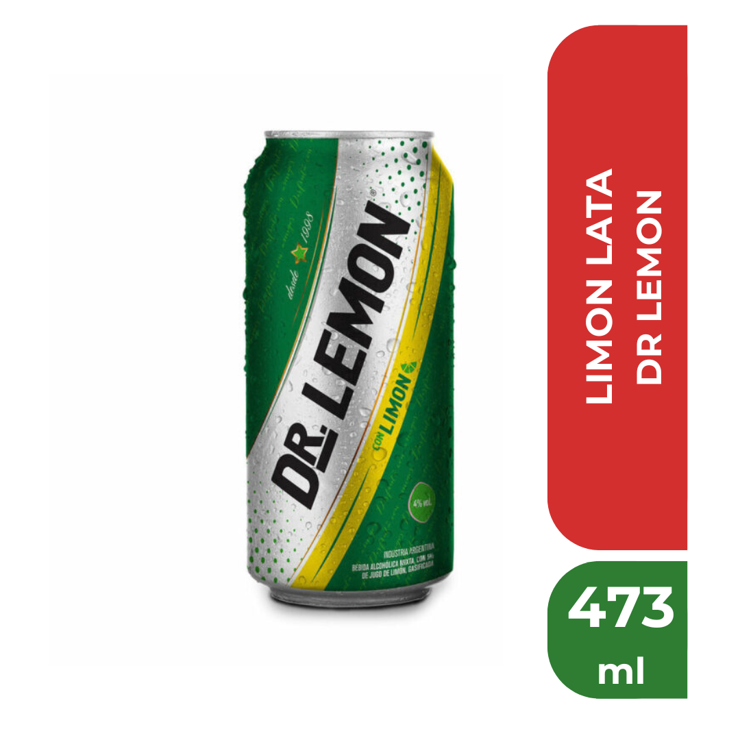 DR LEMON LIMON LATA 473ml