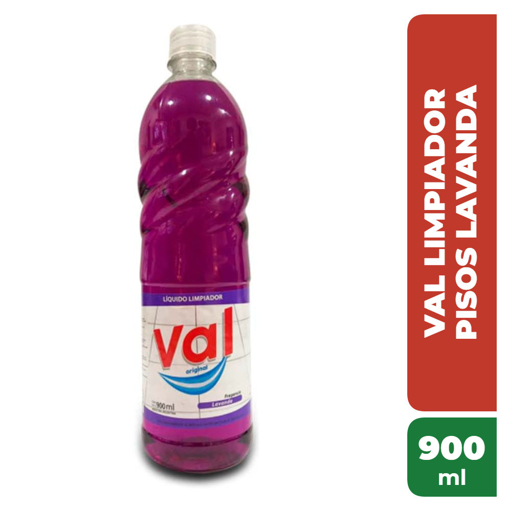 VAL LIMPIADOR PISOS LAVANDA 900ml