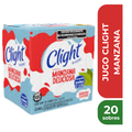 CLIGHT JUGO EN POLVO MANZANA x20