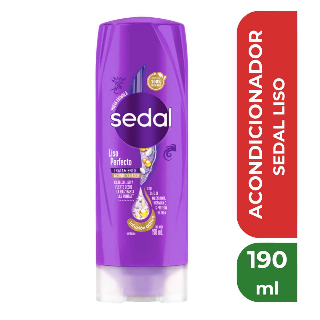 SEDAL ACONDICIONADOR LISO 190ml
