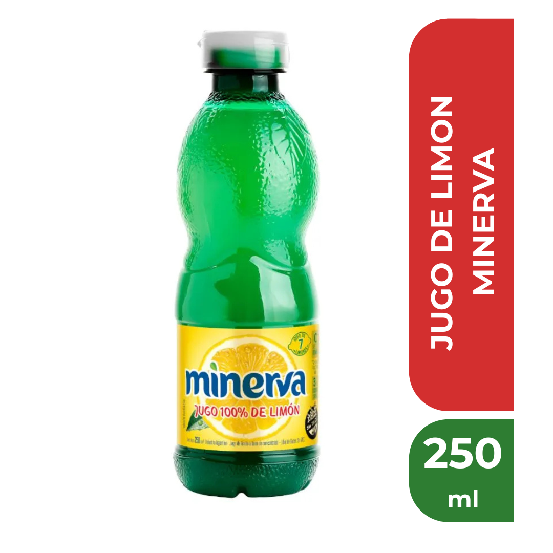 MINERVA JUGO DE LIMON 250ml