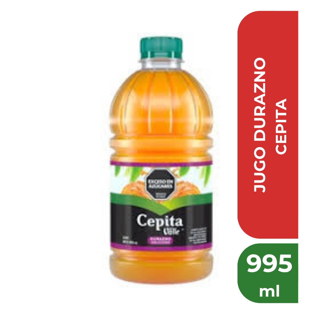 CEPITA JUGO BOTELLA DURAZNO 995ml