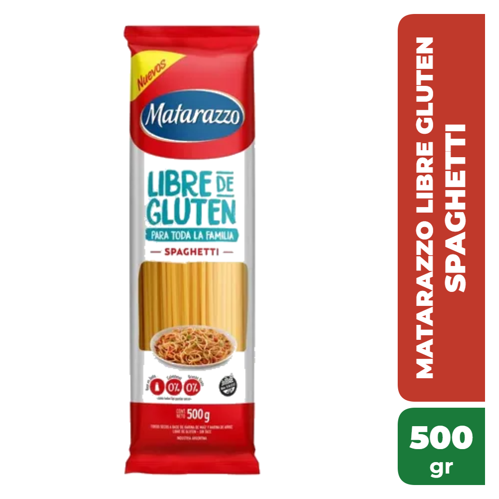 MATARAZZO LIBRE GLUTEN SPAGHETTI