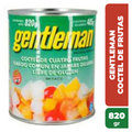 GENTLEMAN COCTEL DE FRUTAS 820gr