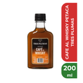 TRES PLUMAS PETACA LICOR CAFE AL WHISKY 200ml