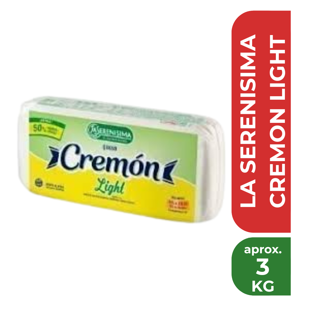 LA SERENISIMA CREMON LIGHT (3kg aprox)