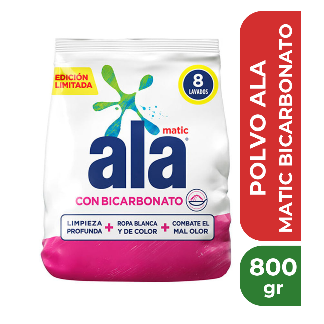 ALA POLVO MATIC BICARBONATO 800gr