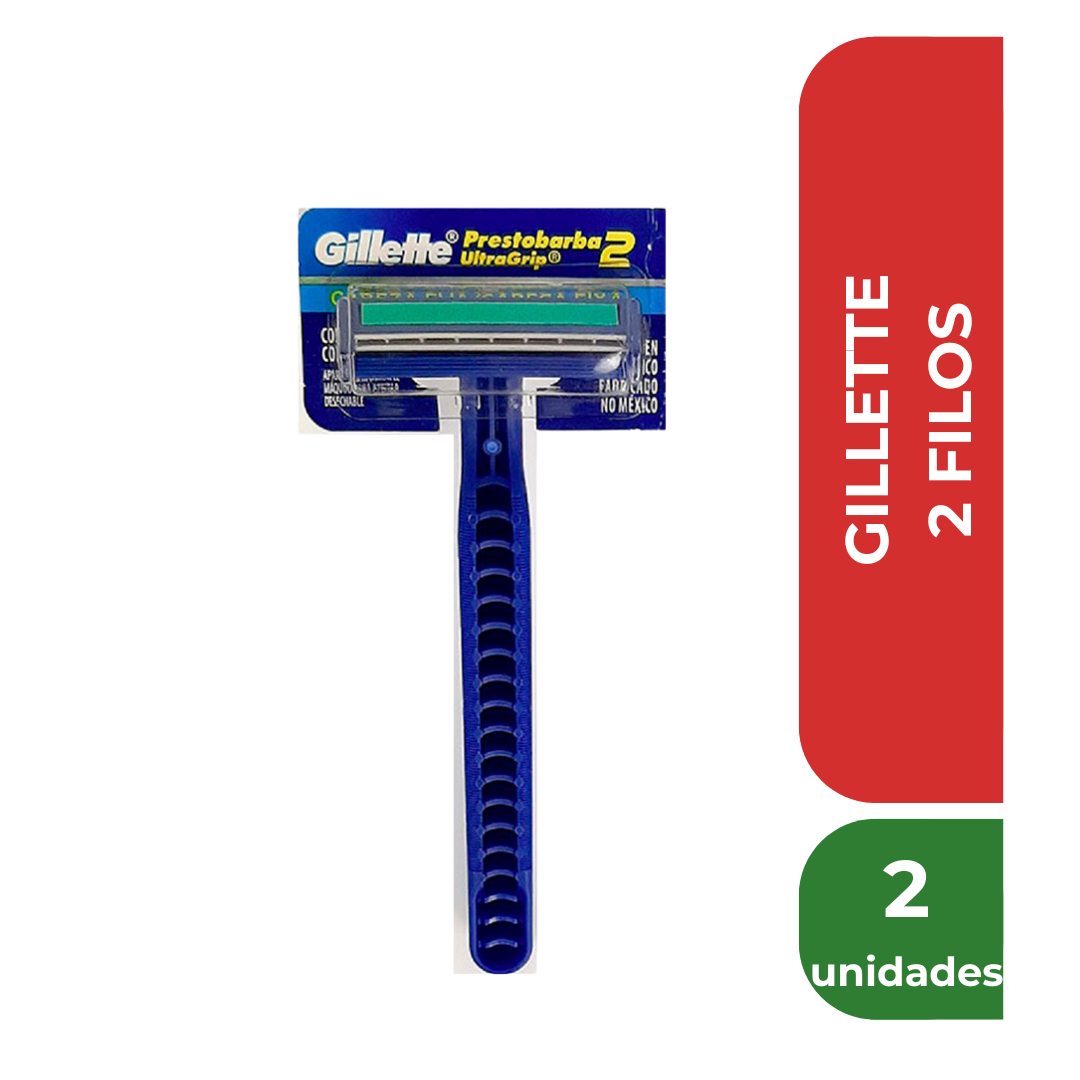 GILLETTE 2 FILOS x2