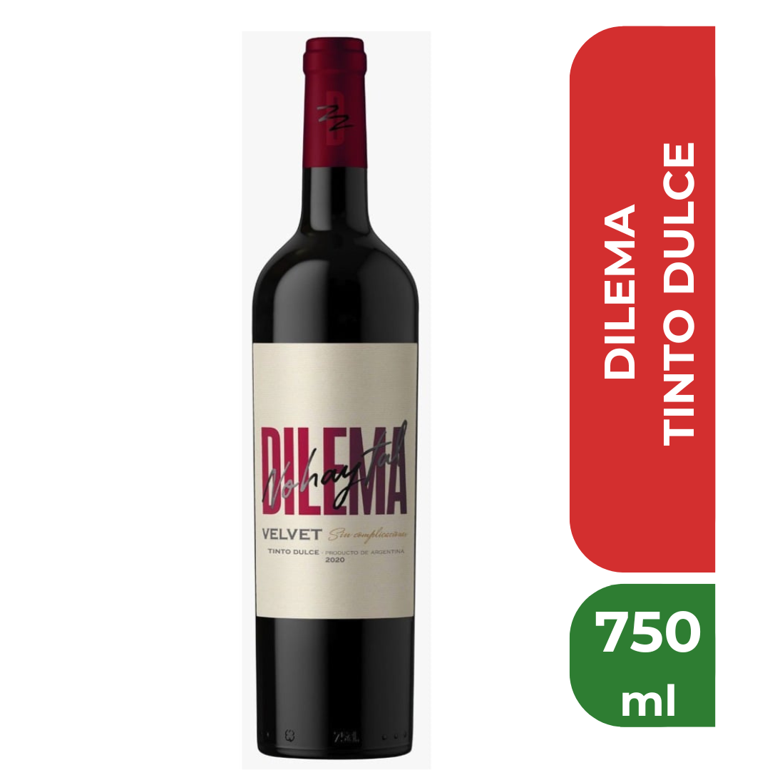 DILEMA VINO TINTO DULCE 750ml