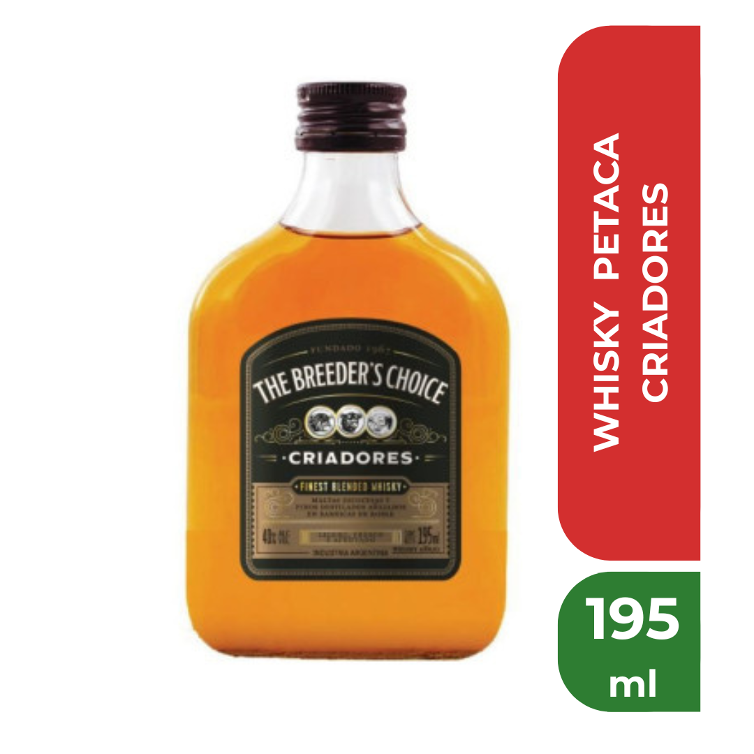 CRIADORES WHISKY PETACA 195ml