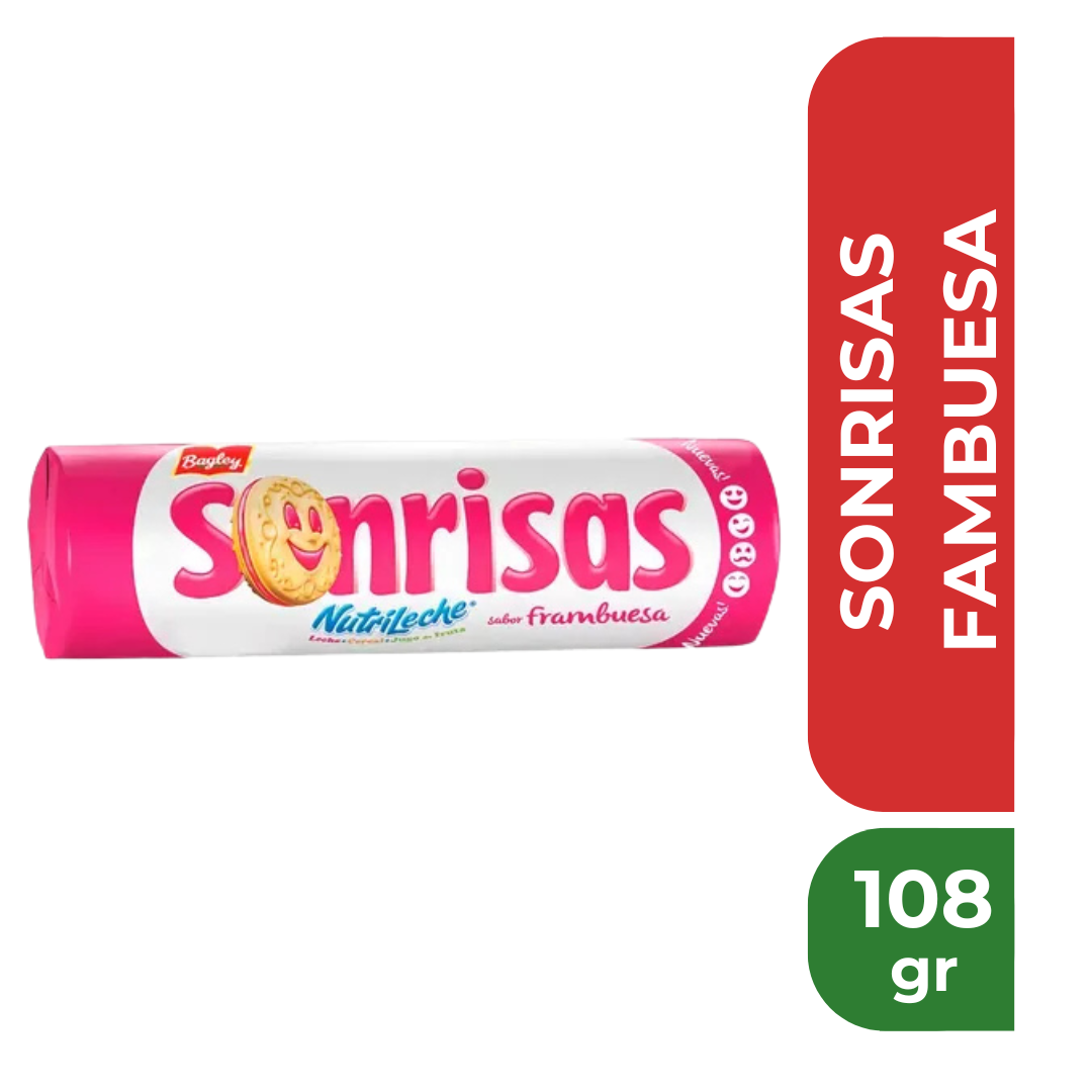 SONRISAS FRAMBUESA 108gr