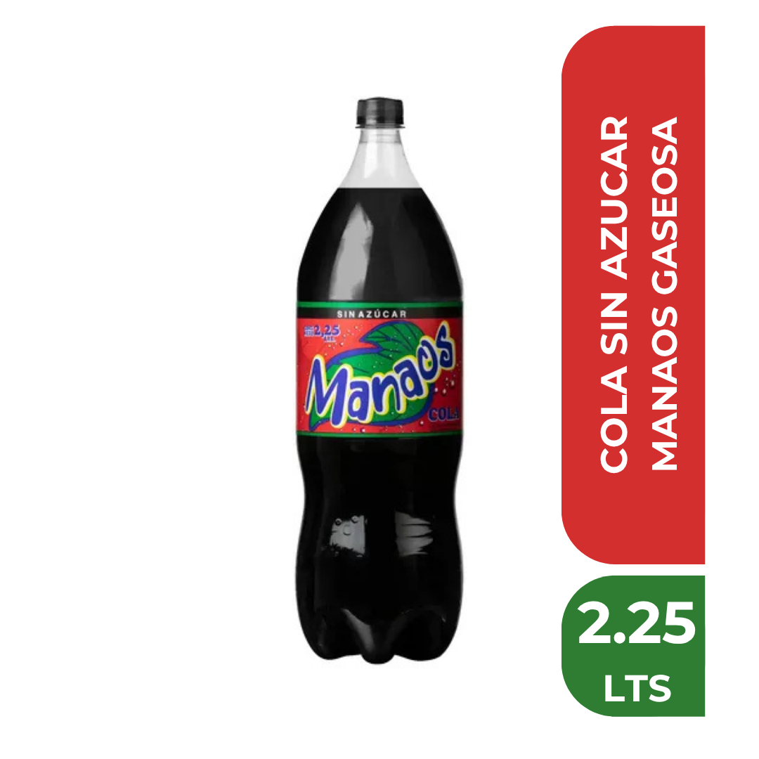 MANAOS GASEOSA COLA SIN AZUCAR