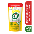 CIF DETERGENTE DOY PACK LIMON 450ml