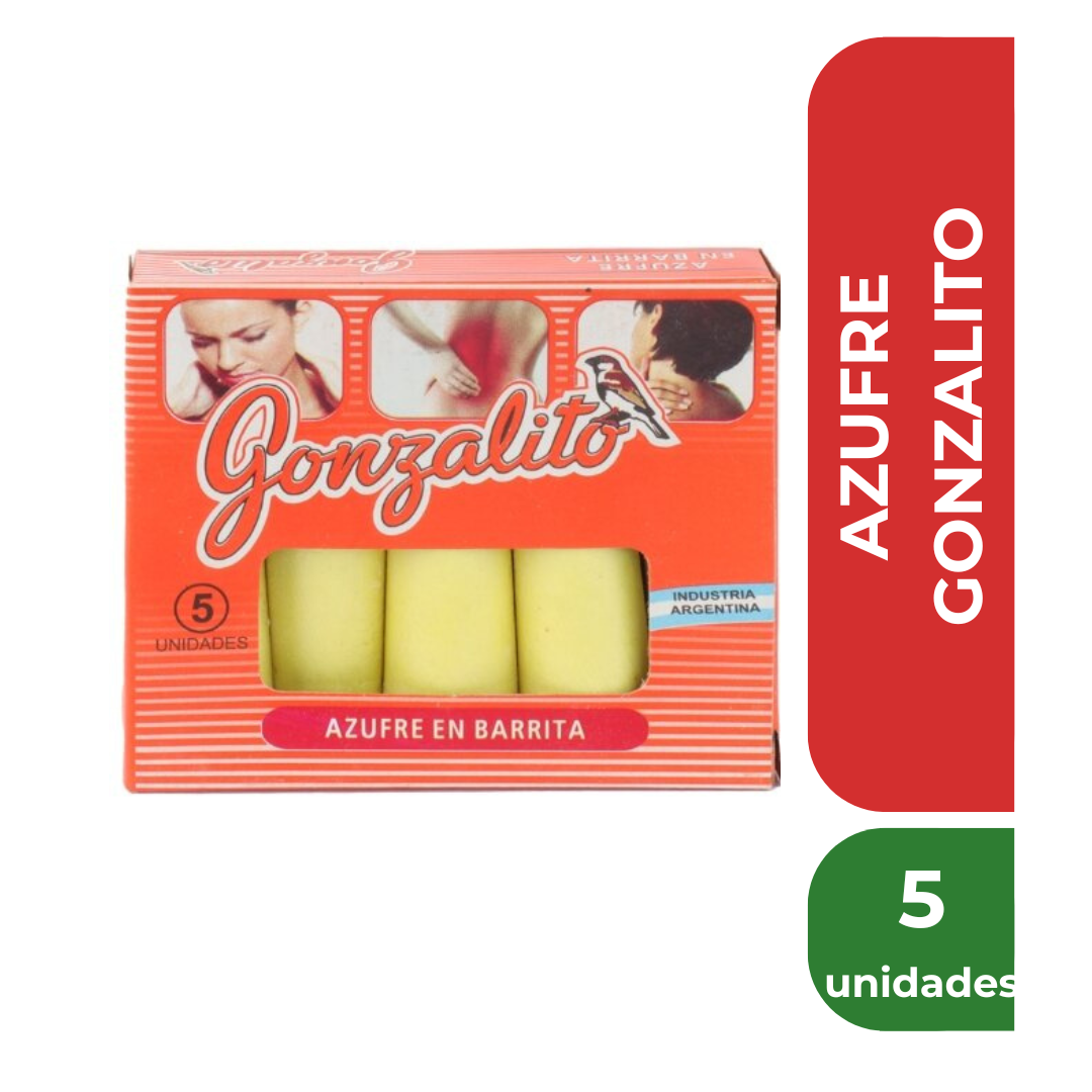 GONZALITO AZUFRE x 5u