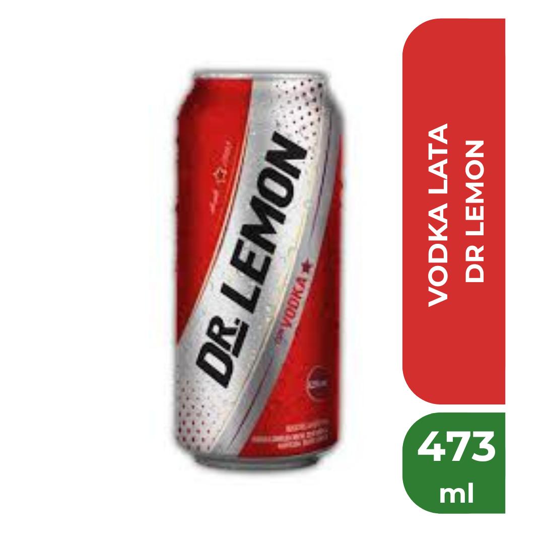 DR LEMON VODKA LATA 473ml