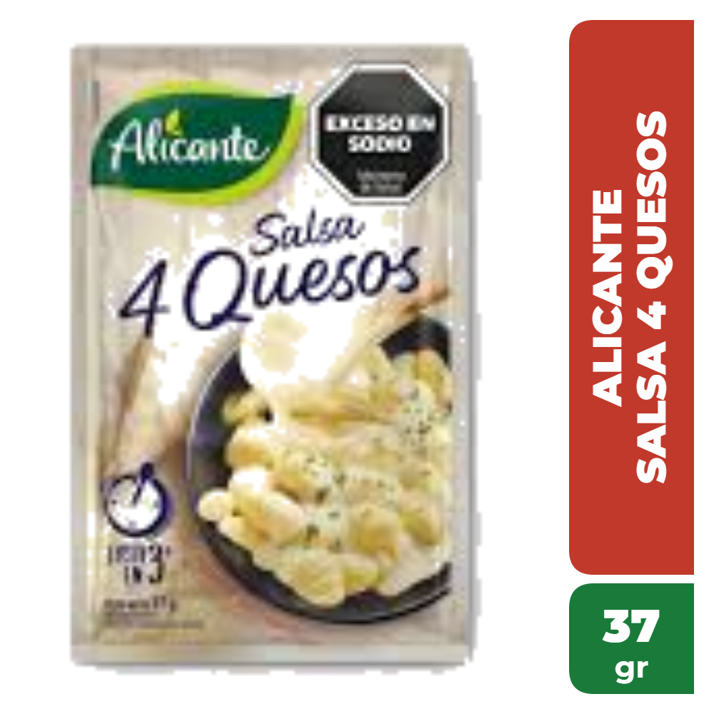 ALICANTE SALSA 4 QUESOS 37gr