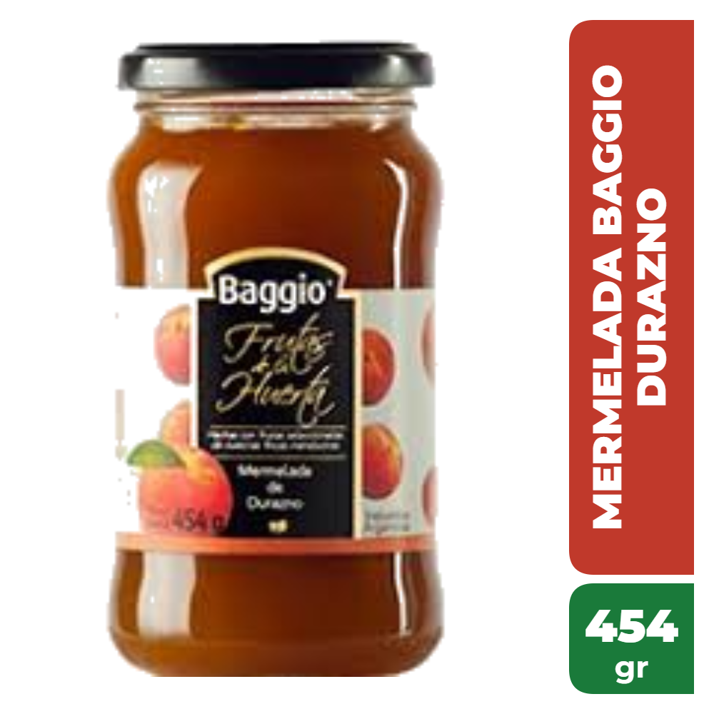 BAGGIO MERMELADA DURAZNO