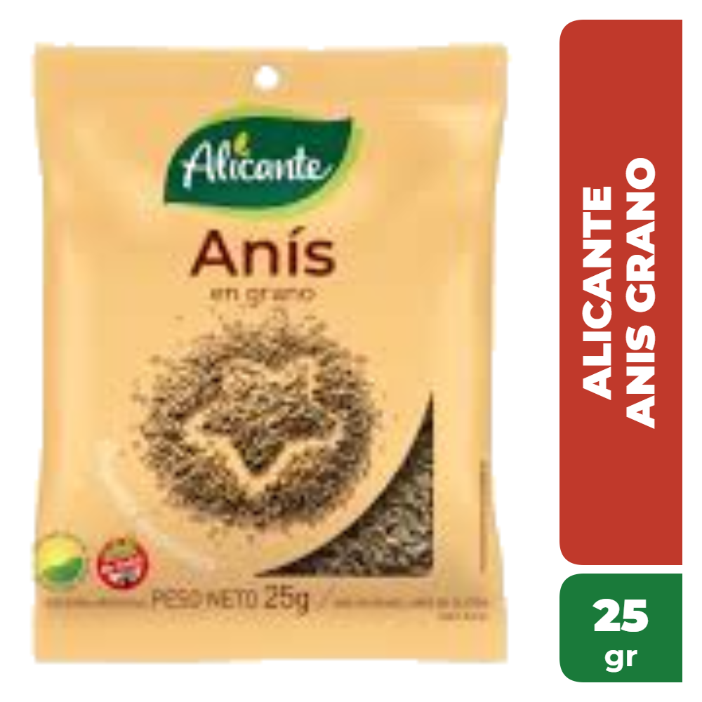ALICANTE ANIS GRANO 25gr