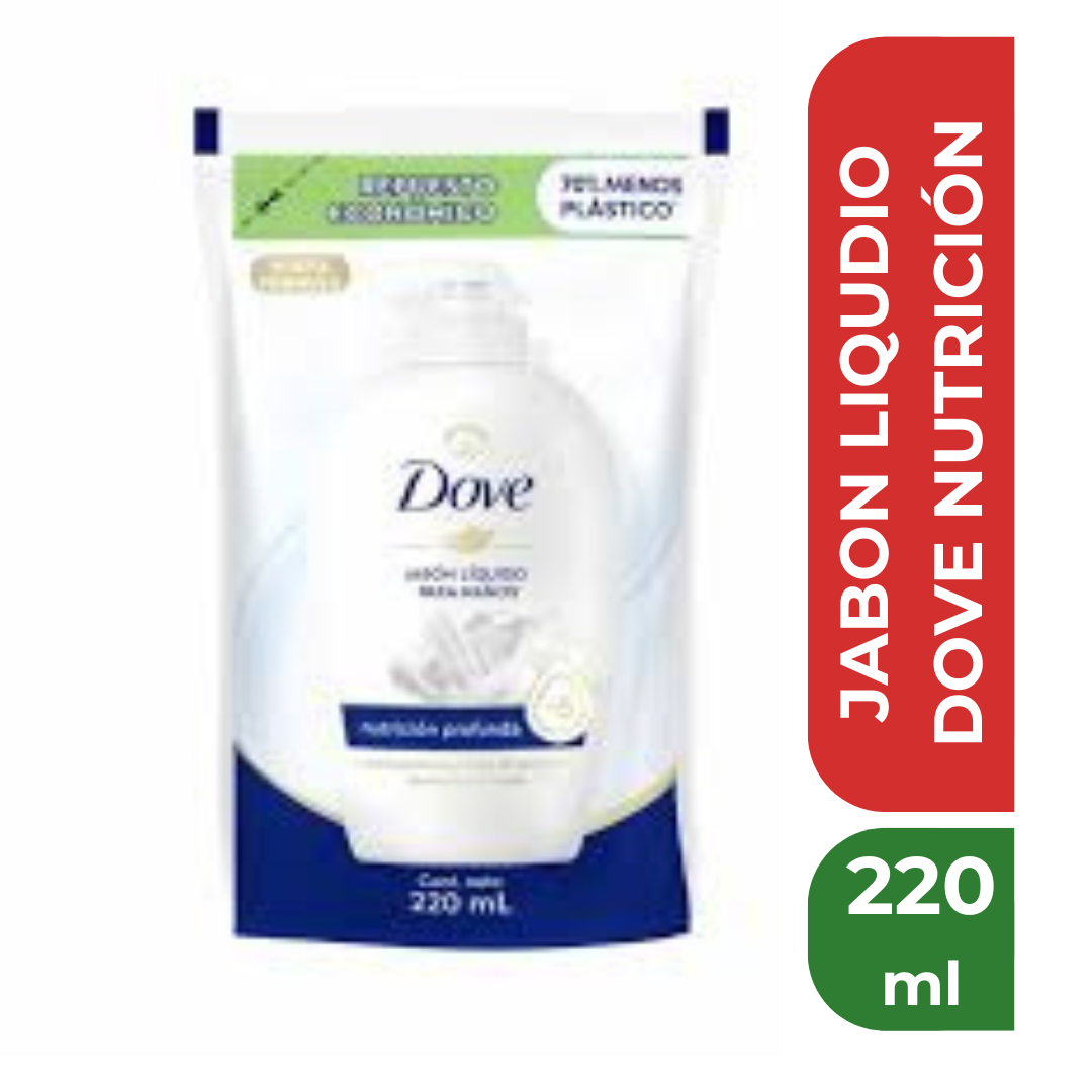 DOVE JABON LIQ. NUTRIC D.P. 220ml