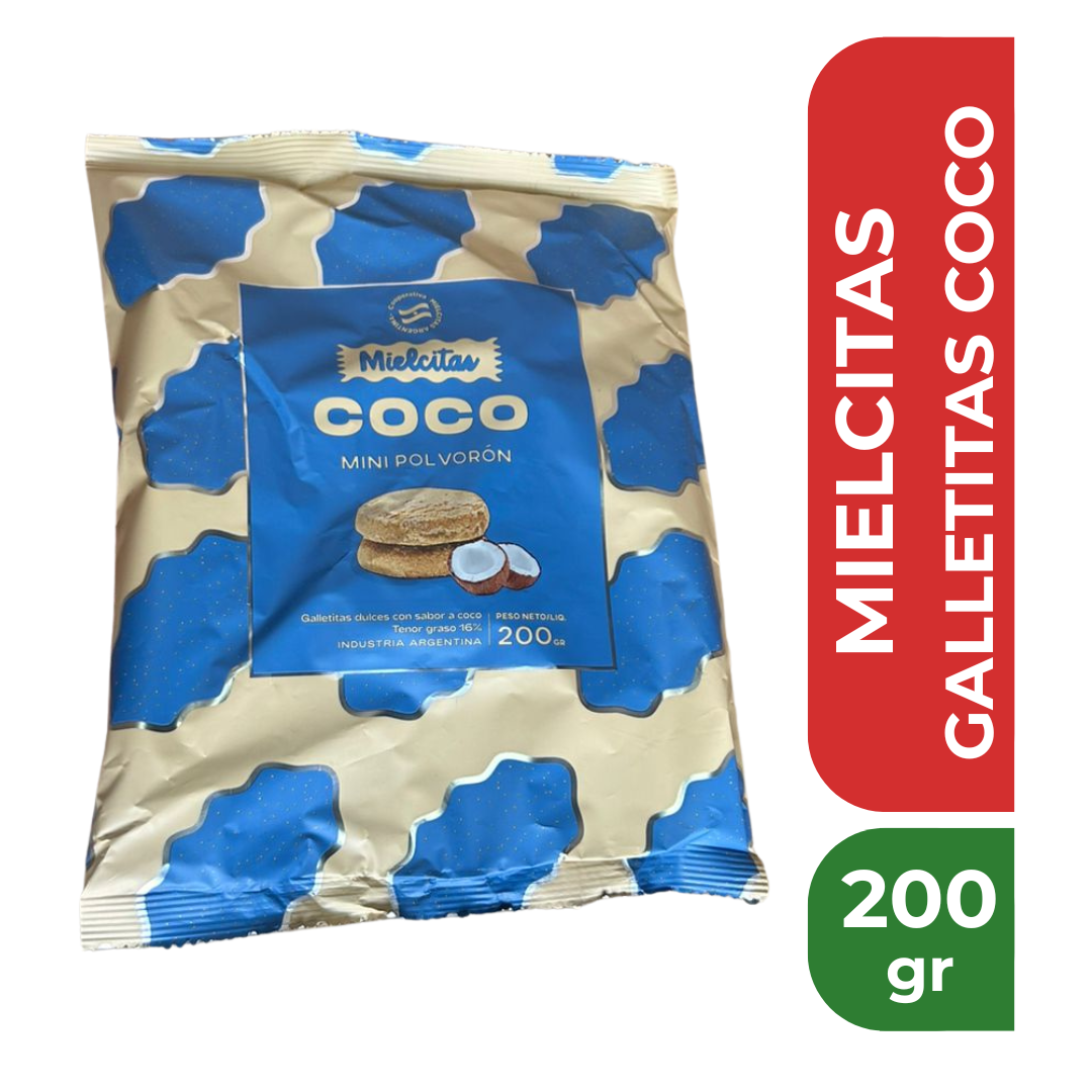 MIELCITAS GALLETITAS COCO 200gr