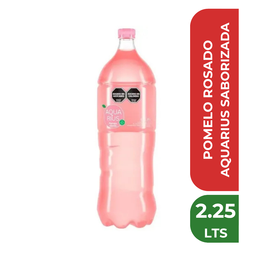 AQUARIUS SABORIZADA 2.25 LTS POMELO ROSADO