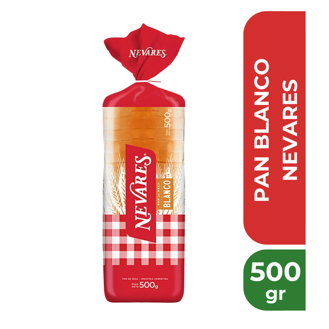 NEVARES PAN BLANCO 500gr