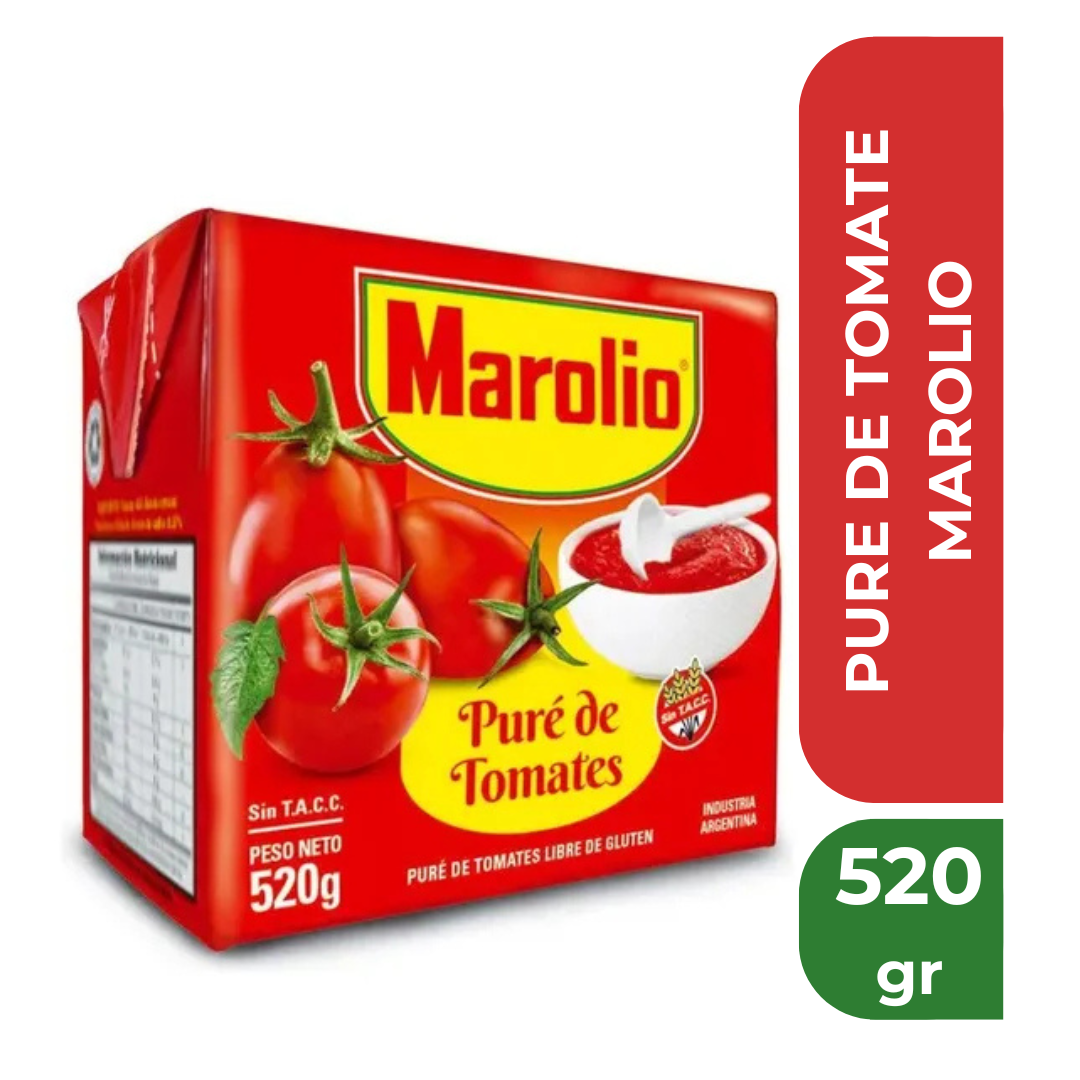 MAROLIO PURE DE TOMATE 520gr