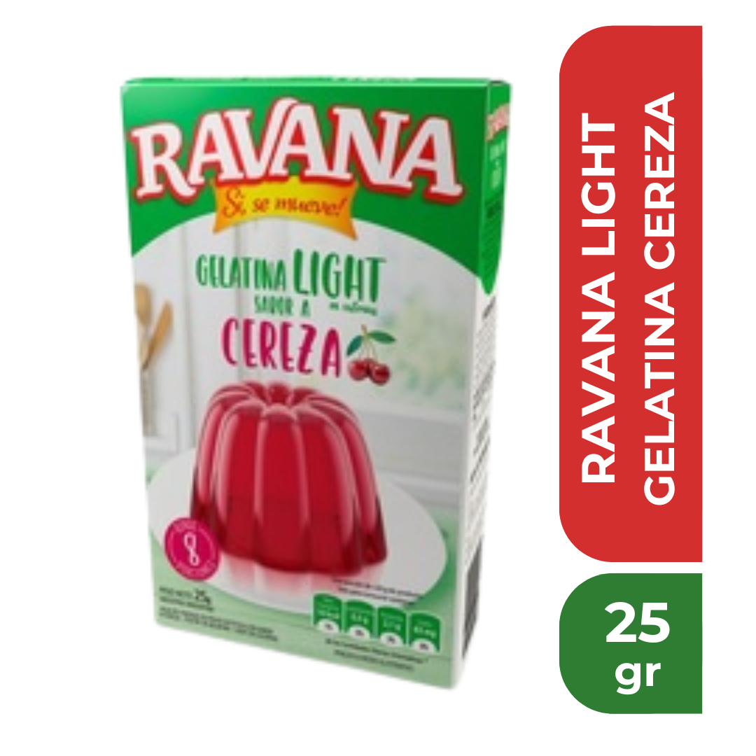 RAVANA GELATINA LIGHT CEREZA