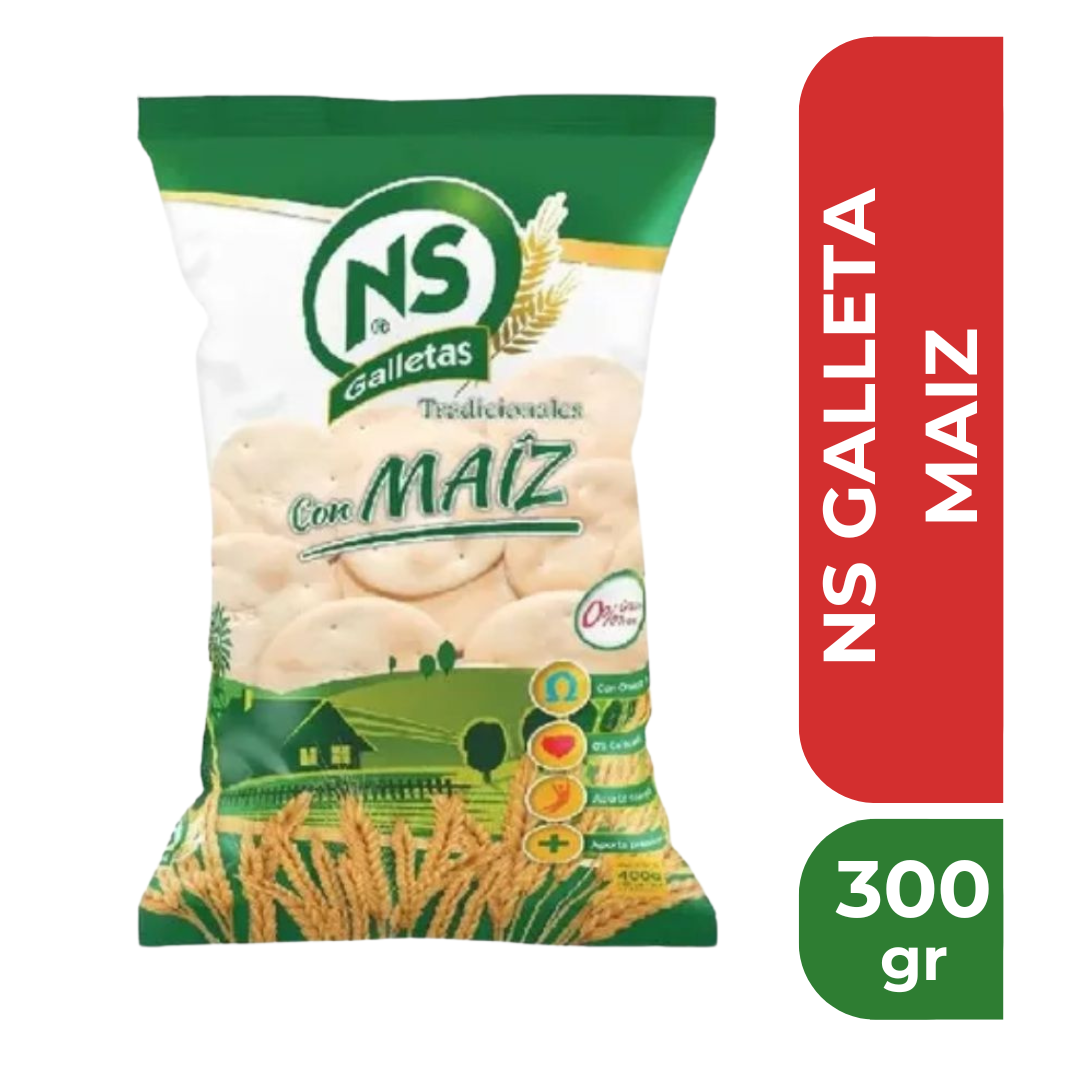 NS GALLETA MAIZ 300gr