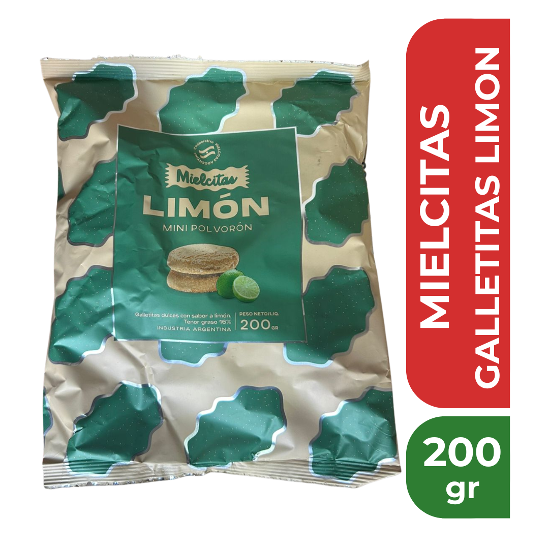 MIELCITAS GALLETITAS LIMON 200gr