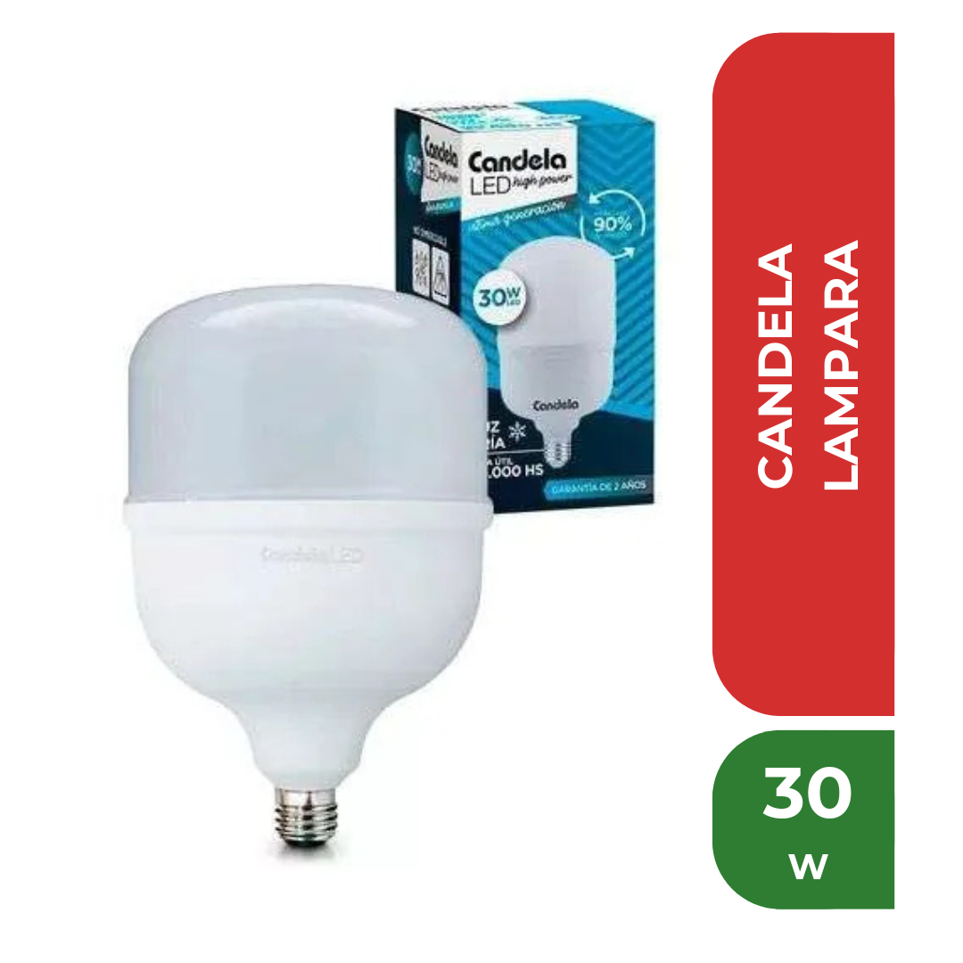 CANDELA LAMPARA 30w