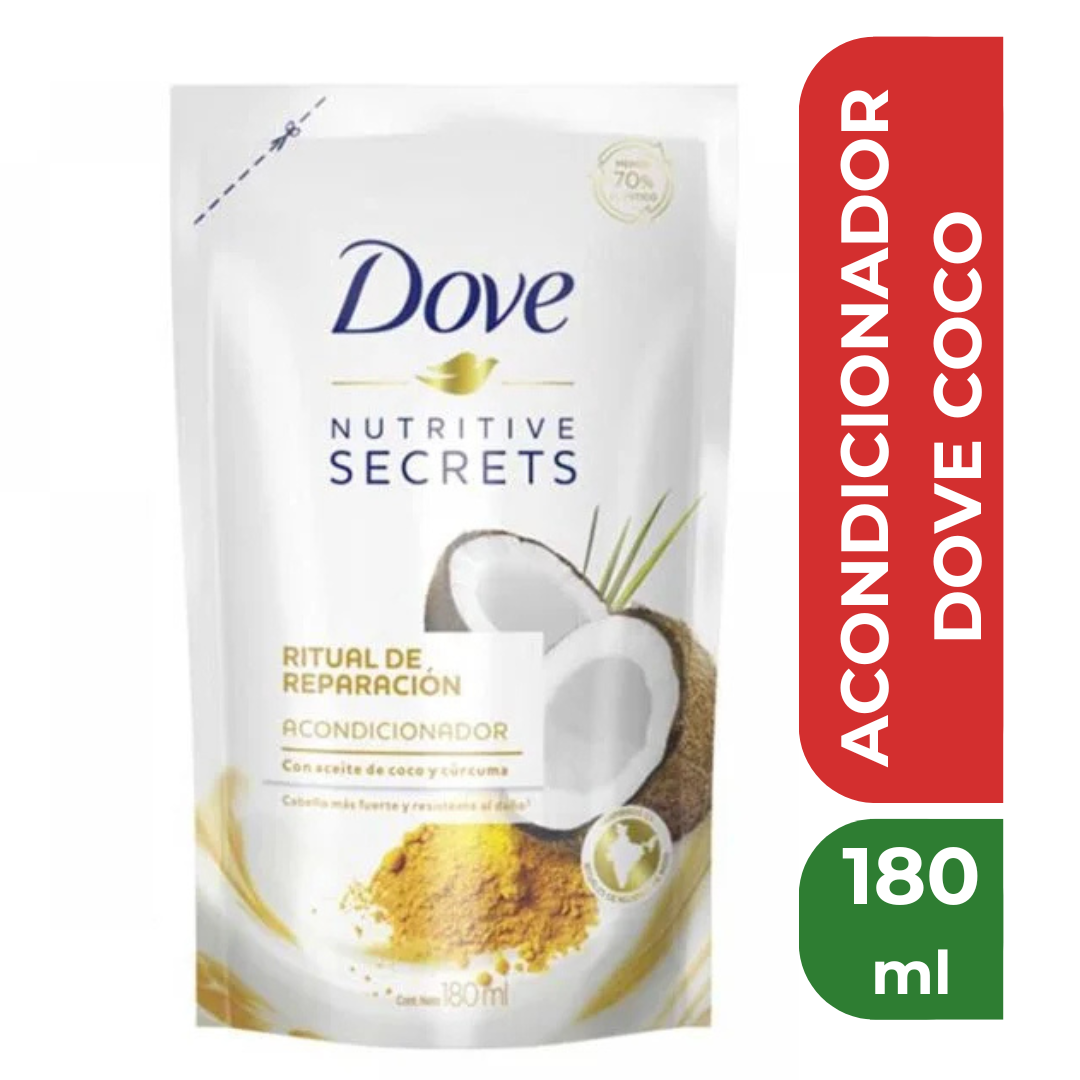 DOVE ACONDICIONADOR D.P. COCO 180ml