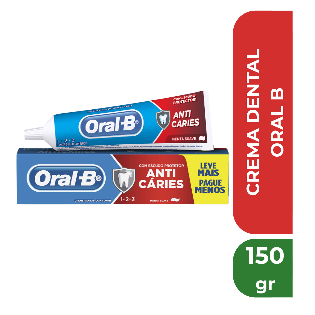 ORAL B CREMA DENTAL 150gr