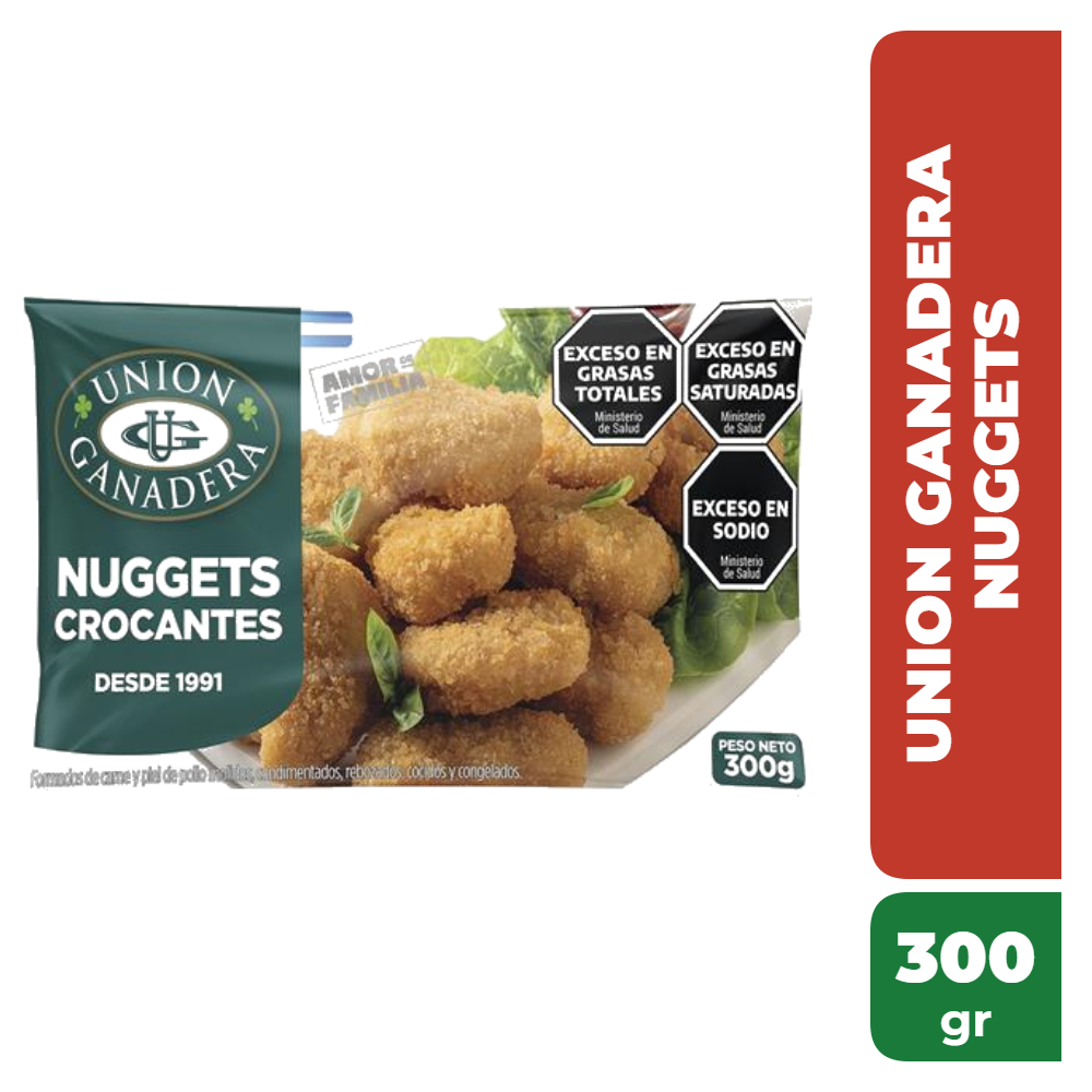 UNION GANADERA NUGGETS CROCANTES 300gr