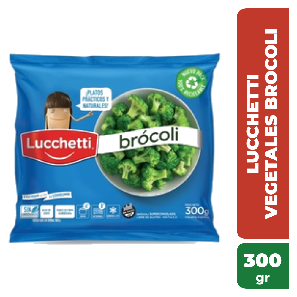 LUCCHETTI VEGETALES BROCOLI 300gr