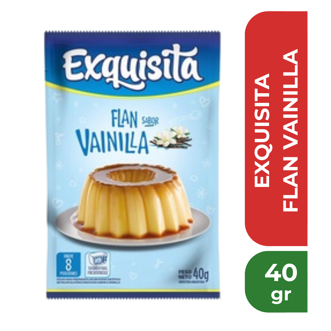 EXQUISITA FLAN VAINILLA