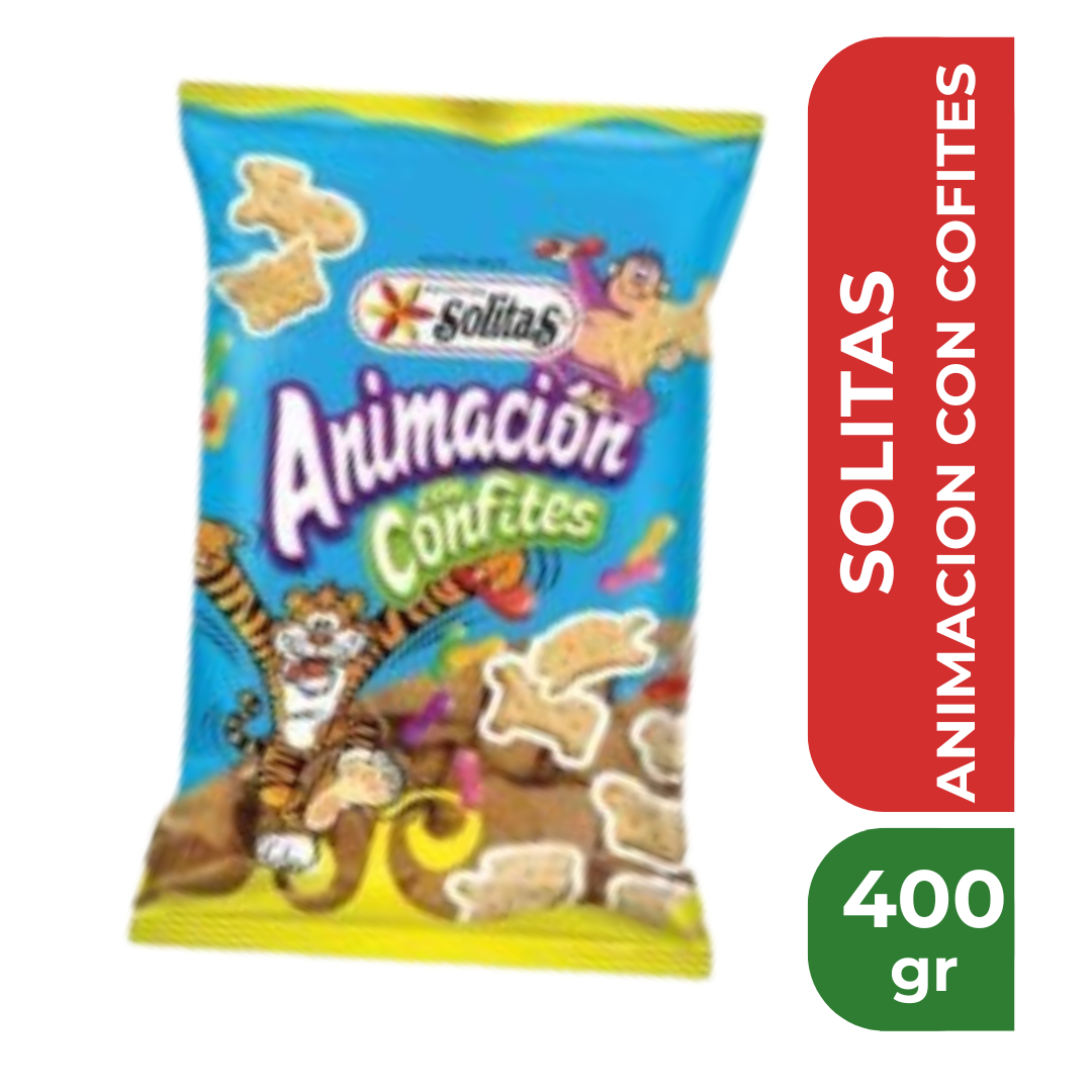 SOLITAS ANIMACION CON CONFITES 400gr