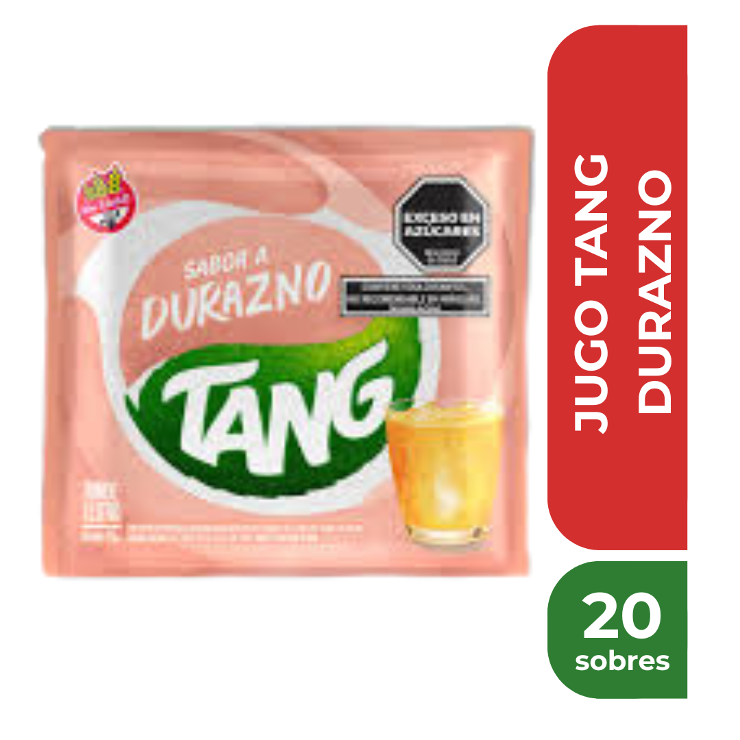 TANG JUGO EN POLVO DURAZNO x20